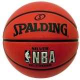 Balón de Baloncesto SPALDING NBA Silver Outdoor 300159201-0017