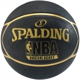 Balón de Baloncesto SPALDING NBA Highlight Black 300155001-9417
