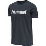 Camiseta Entrenamiento de Baloncesto HUMMEL Go Cotton Logo 203513-8571