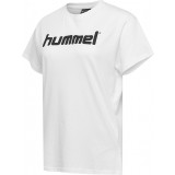 Camiseta Entrenamiento de Baloncesto HUMMEL HmlGo Cotton Logo 203518-9001