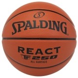 Balón de Baloncesto SPALDING React TF-250 Composite 689344403823