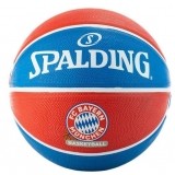 Balón de Baloncesto SPALDING FC Bayern Sz7 Rubber 689344414676