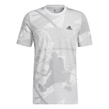 Camiseta Entrenamiento de Baloncesto ADIDAS Ignite aop tee dshgry HL0087